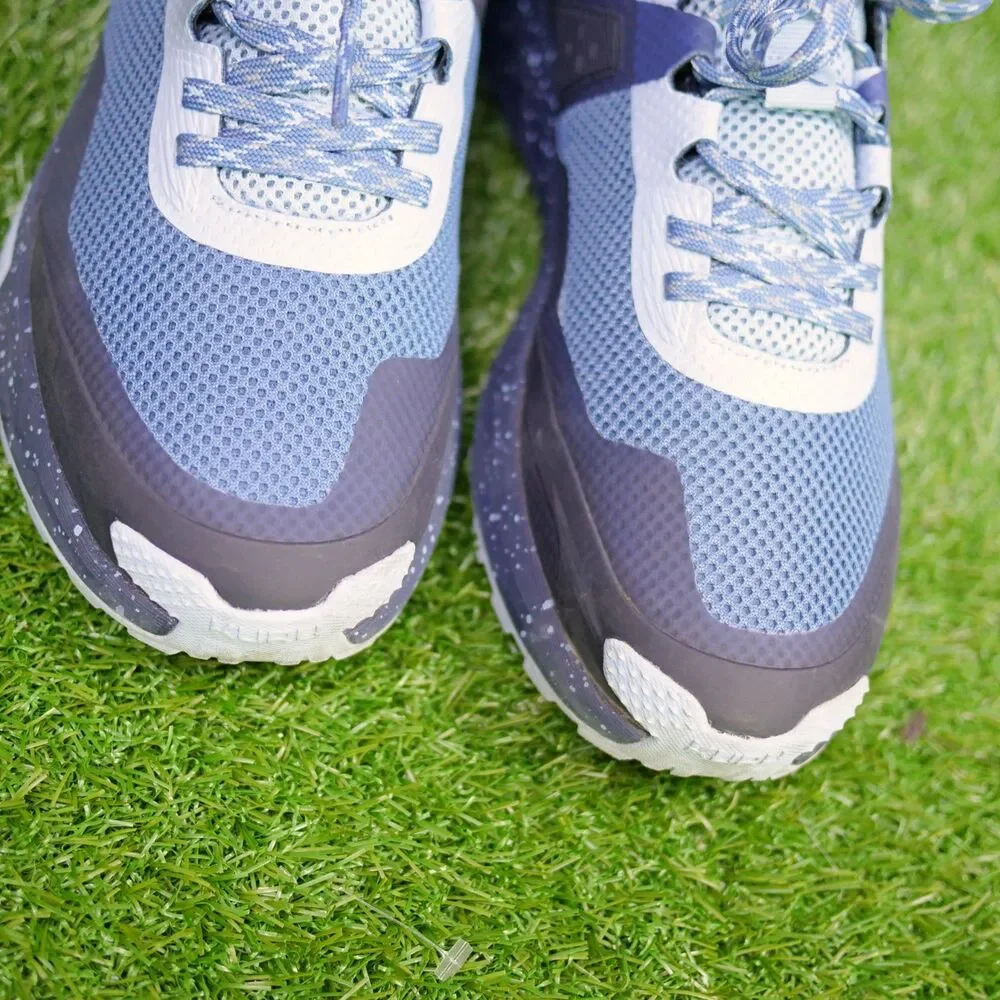 KURU ATOM Trail Blue Fog Midnight Blue Hiking Shoes - Women's Size 9